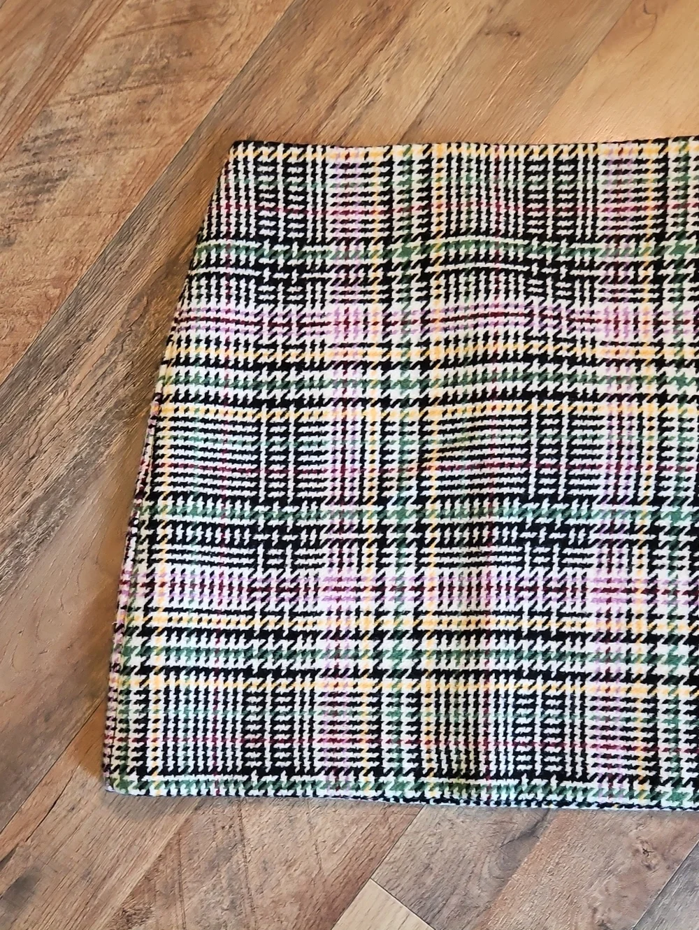 👗LOFT Pastel Plaid Mini Skirt